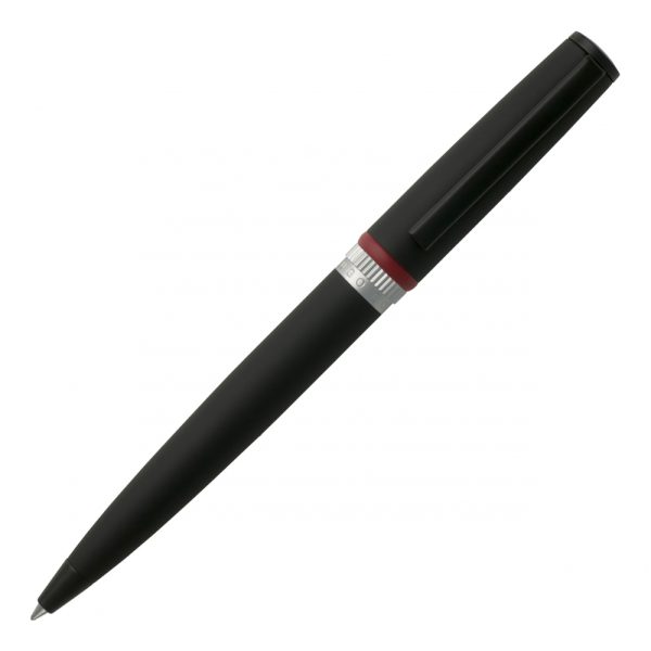Hugo Boss-Ballpoint Pen Gear Red/ Black - Image 2
