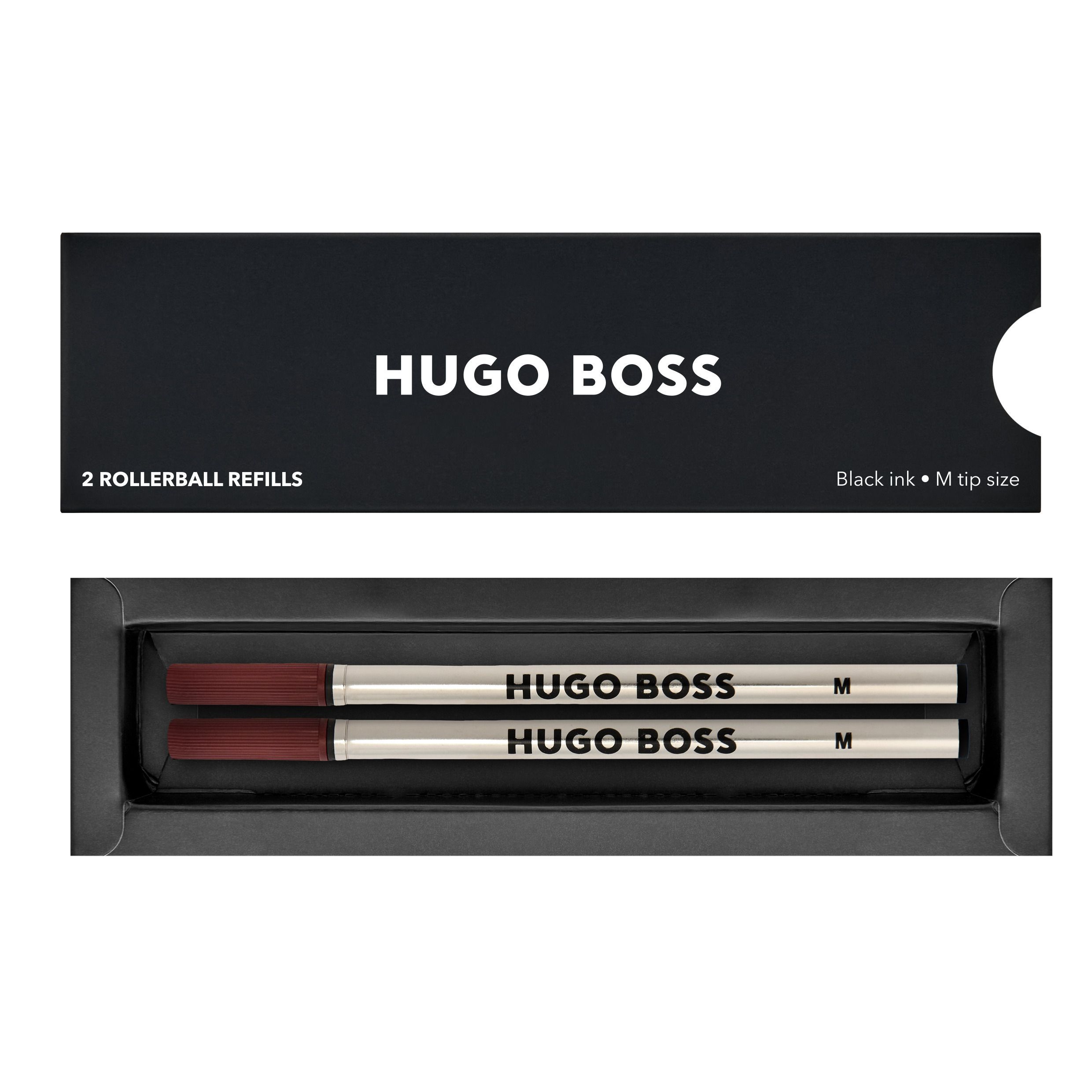 Hugo Boss - 2pk roller Metal Black Medium