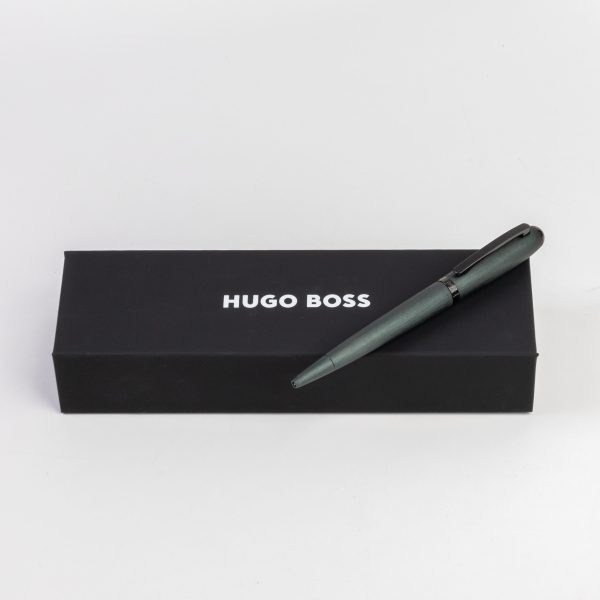 Hugo Boss Ballpoint Pen Contour Brushed Green - Image 3
