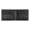 BOSS Trifold Leather Wallet with flap Iconic Black - Image 4