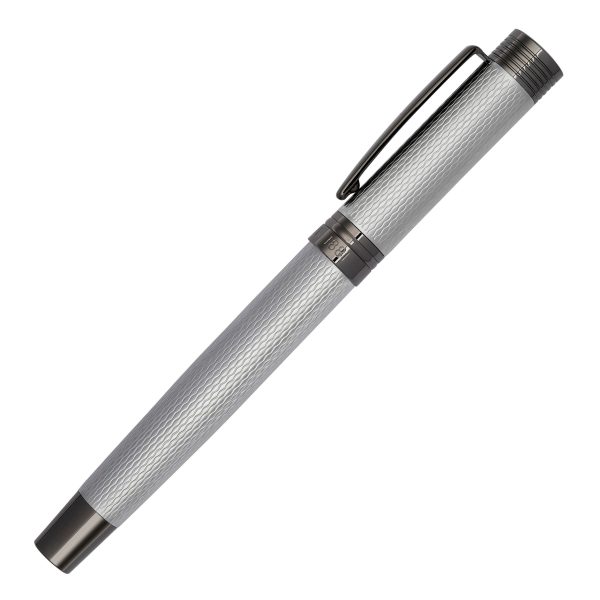 CERRUTI 1881 Rollerball Pen Zoom Diamond Chrome - Image 2
