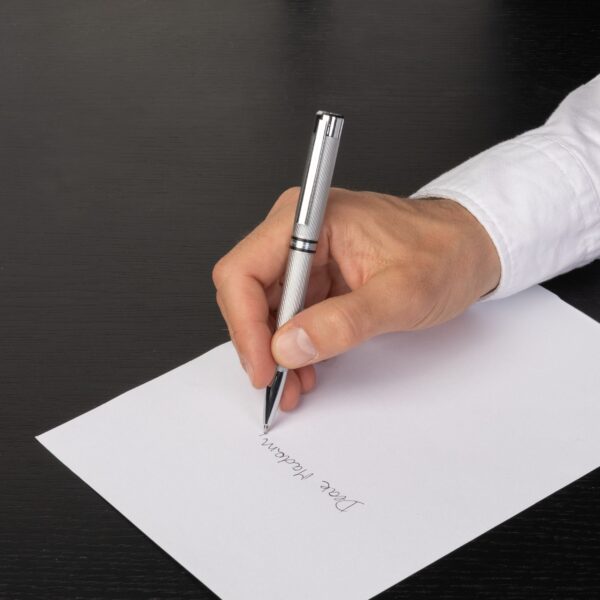 HUGO BOSS Ballpoint Pen Filament Chrome - Image 4