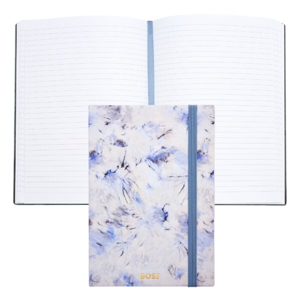 BOSS Notebook A5 Tie-dye Flower Violet Lined - Image 2