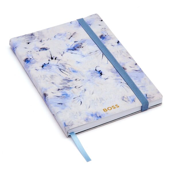 BOSS Notebook A5 Tie-dye Flower Violet Lined - Image 3