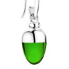 Sabay Suay I Earrings I Silver Rhodium-plated Emerald Green - Image 2