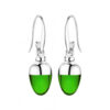 Sabay Suay I Earrings I Silver Rhodium-plated Emerald Green