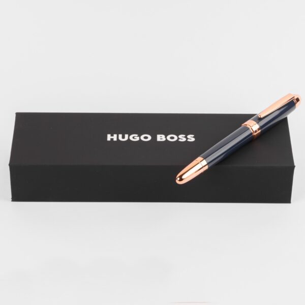 HUGO BOSS Rollerball Pen Icon Blue/Rose-gold - Image 2