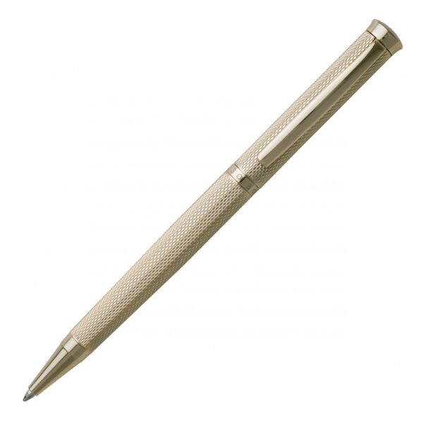 HUGO BOSS Ballpoint Pen Sophisticated Gold Diamond