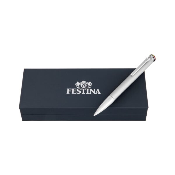 Festina Ballpoint Pen Mademoiselle Rainbow Silver - Image 4