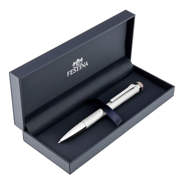 Festina Ballpoint Pen Mademoiselle Rainbow Silver - Image 5