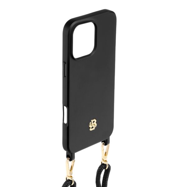 BOSS  iPhone 16 Pro Max Double B Black & Gold Case - Image 5