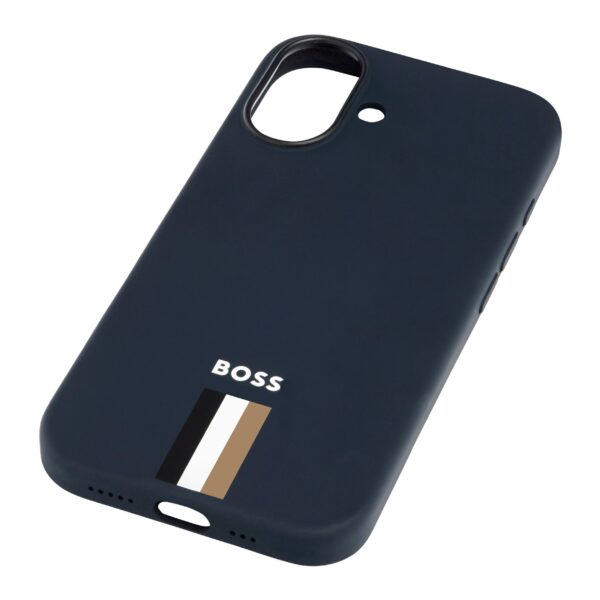 BOSS iPhone 16 Iconic Navy Case - Image 3