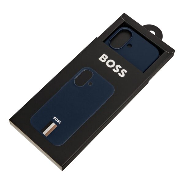 BOSS iPhone 16 Iconic Navy Case - Image 4