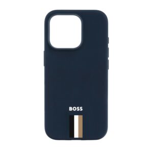 BOSS iPhone 16 Pro Iconic Navy Case