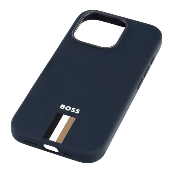 BOSS iPhone 16 Pro Iconic Navy Case - Image 3