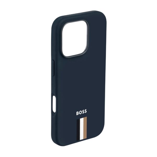 BOSS iPhone 16 Pro Iconic Navy Case - Image 4
