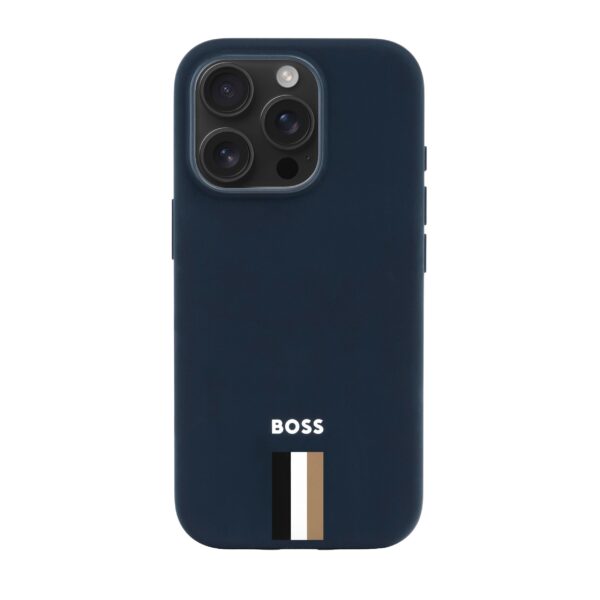 BOSS iPhone 16 Pro Iconic Navy Case - Image 5