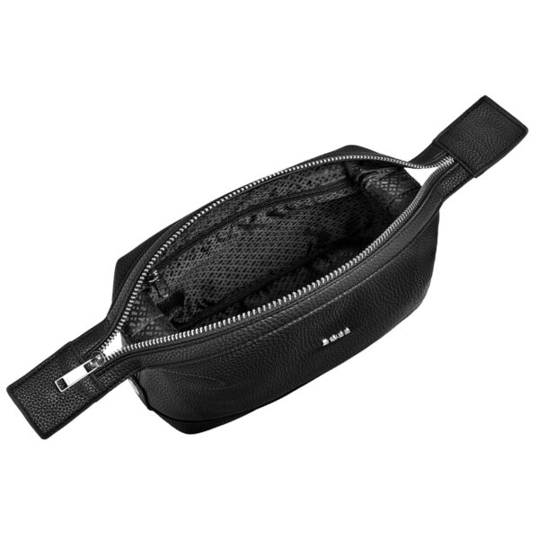 BOSS Classic Grained Black Toiletry Bag - Image 3
