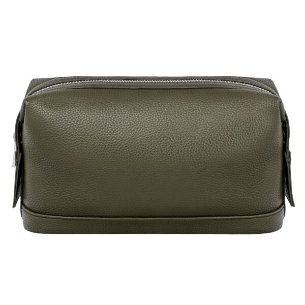 BOSS Classic Grained Khaki Toiletry Bag - Image 2