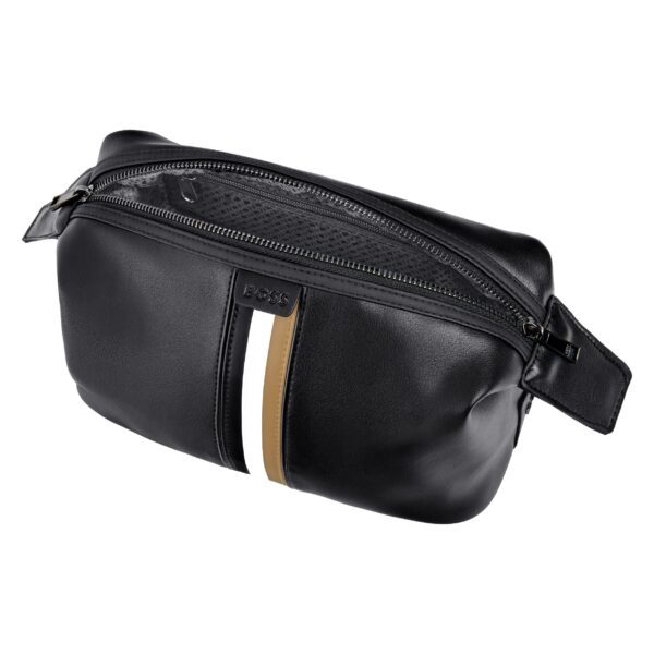 BOSS  Iconic Black Toiletry Bag - Image 4