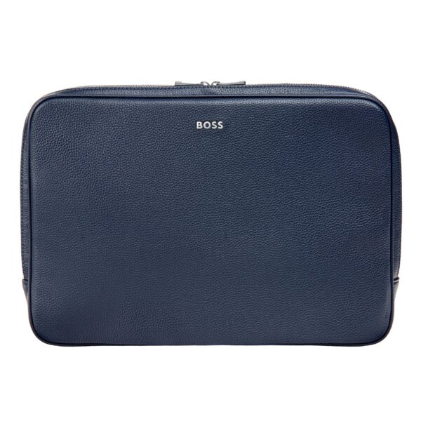 BOSS Laptop Bag Classic Grained Navy