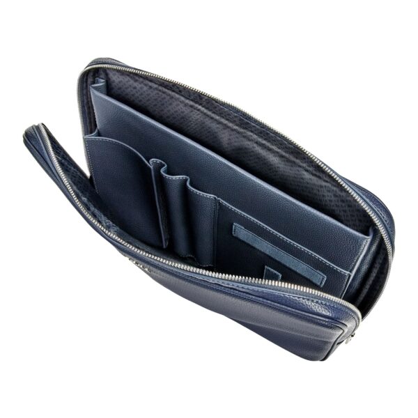 BOSS Laptop Bag Classic Grained Navy - Image 5