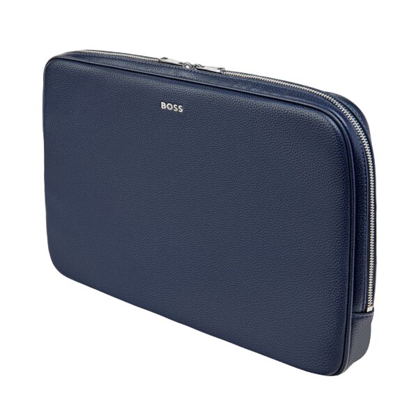 BOSS Laptop Bag Classic Grained Navy - Image 4