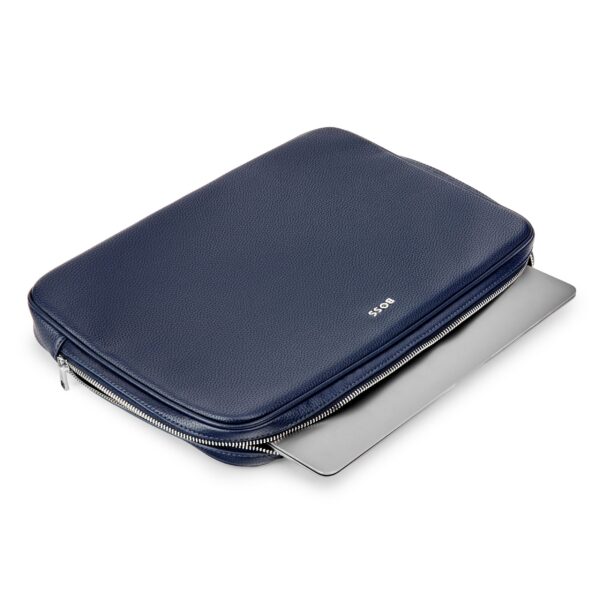 BOSS Laptop Bag Classic Grained Navy - Image 3