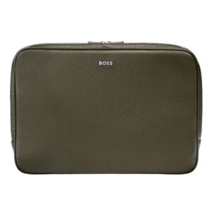 BOSS Laptop Bag Classic Grained Khaki