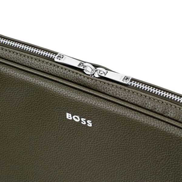 BOSS Laptop Bag Classic Grained Khaki - Image 2