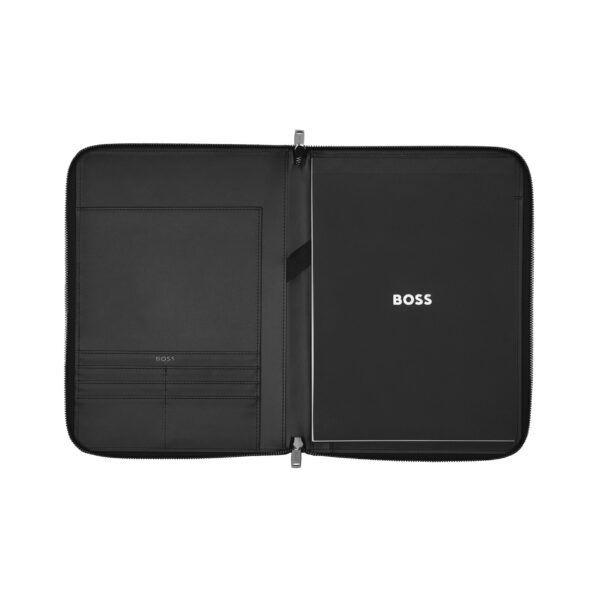 HUGO BOSS Conference Folder zip A4 Iconic Black - Image 3