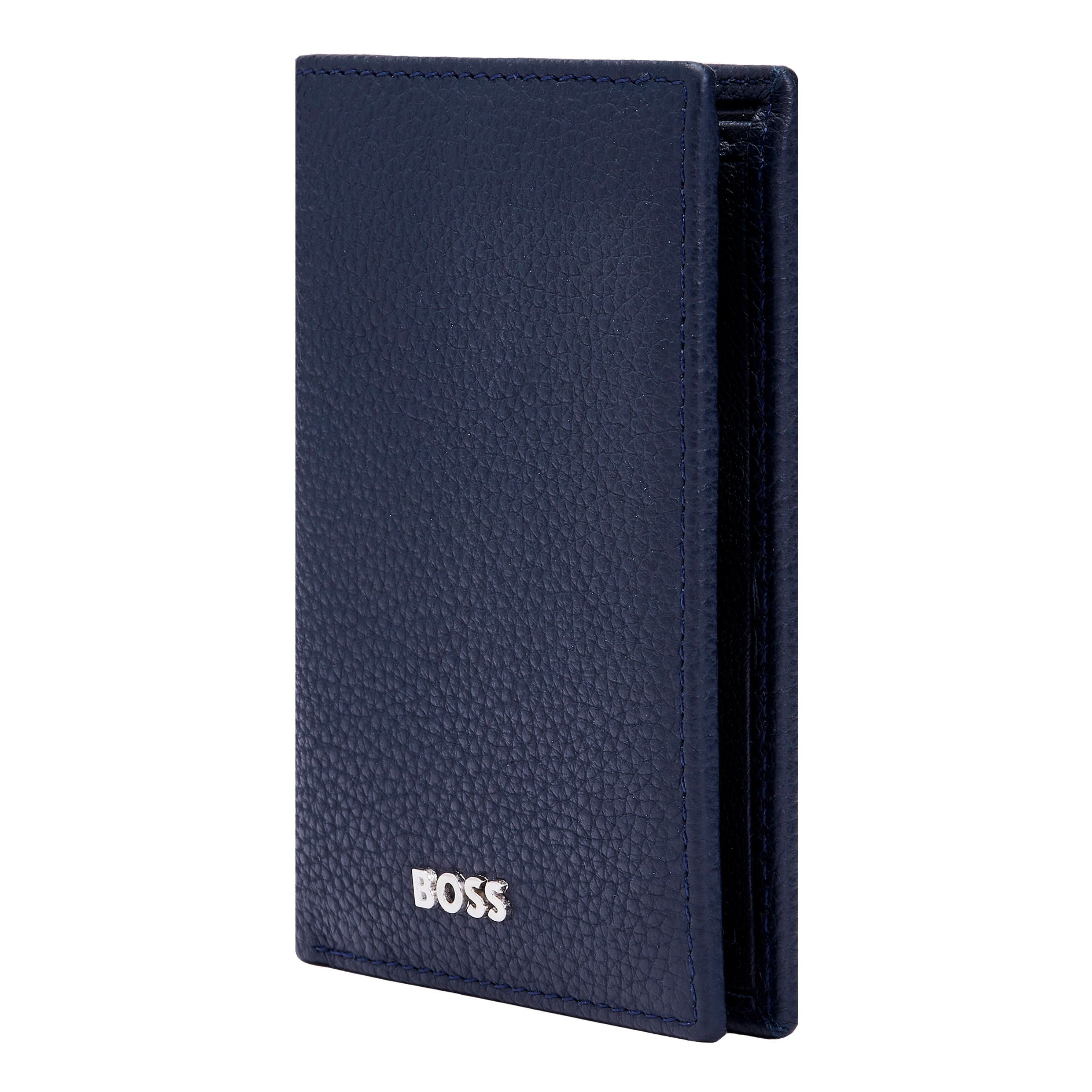 BOSS Folding Card holder Classic Grained Navy - Image 4