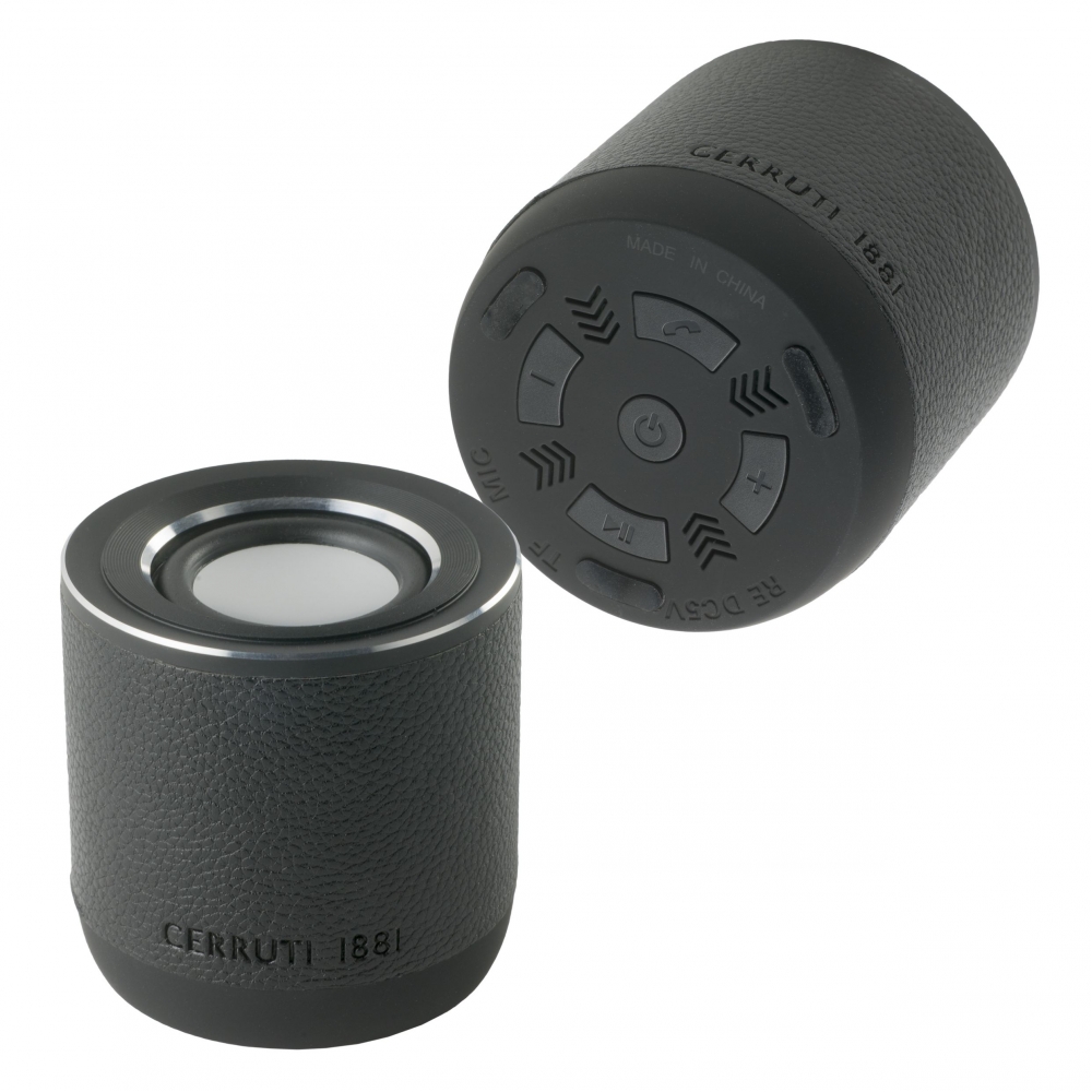 Cerruti 1881 Spring Black Mini Bluetooth Speaker