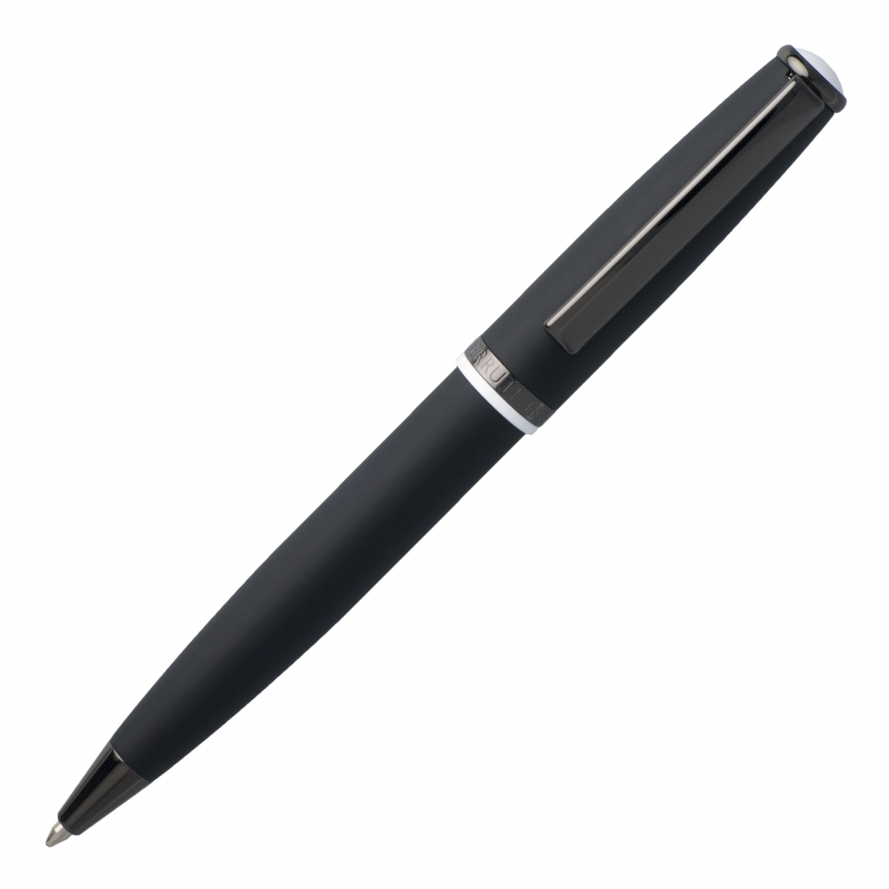CERRUTI 1881 Black Spring Ballpoint Pen