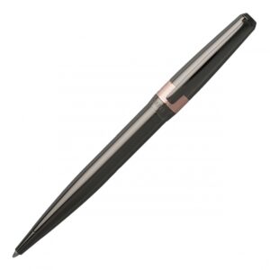 Cerruti 1881 Canal Gun/Rose Gold Ballpoint Pen