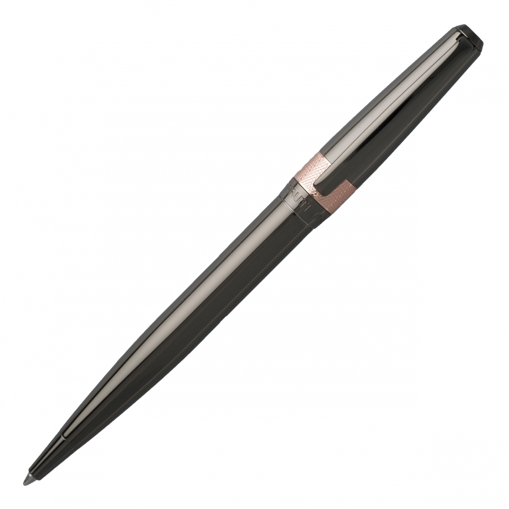 Cerruti 1881 Canal Gun/Rose Gold Ballpoint Pen