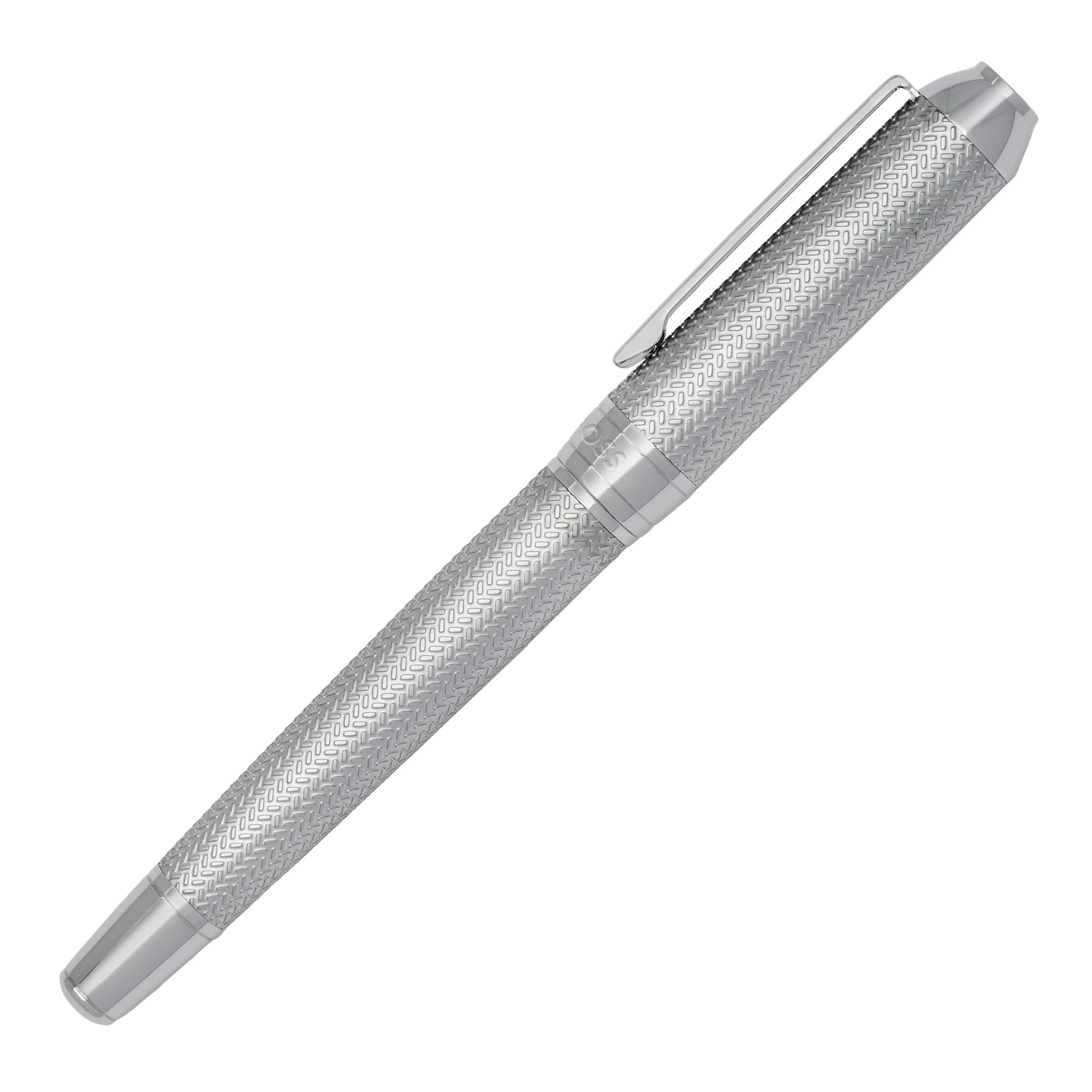 HUGO BOSS Rollerball Pen Elemental Silver - Image 2