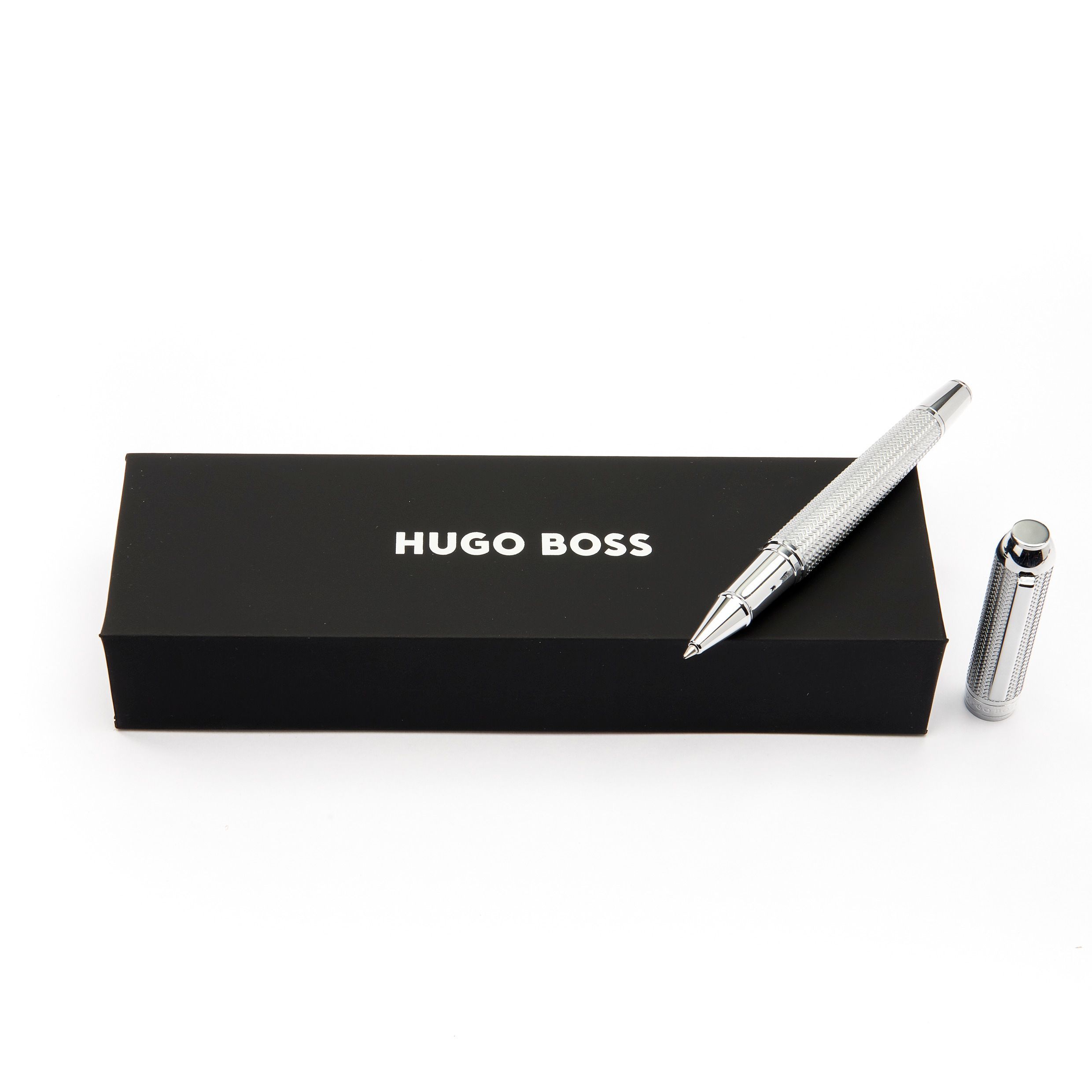 HUGO BOSS Rollerball Pen Elemental Silver - Image 3