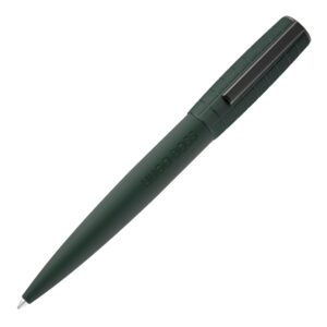 HUGO BOSS Ballpoint Pen Arche Bauhaus Dark Green
