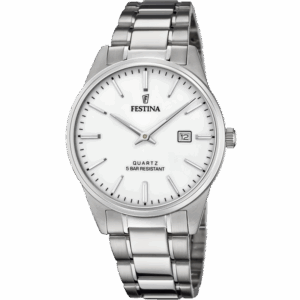 Festina Classics Watch F20511/2 Silver Steel Strap, Men