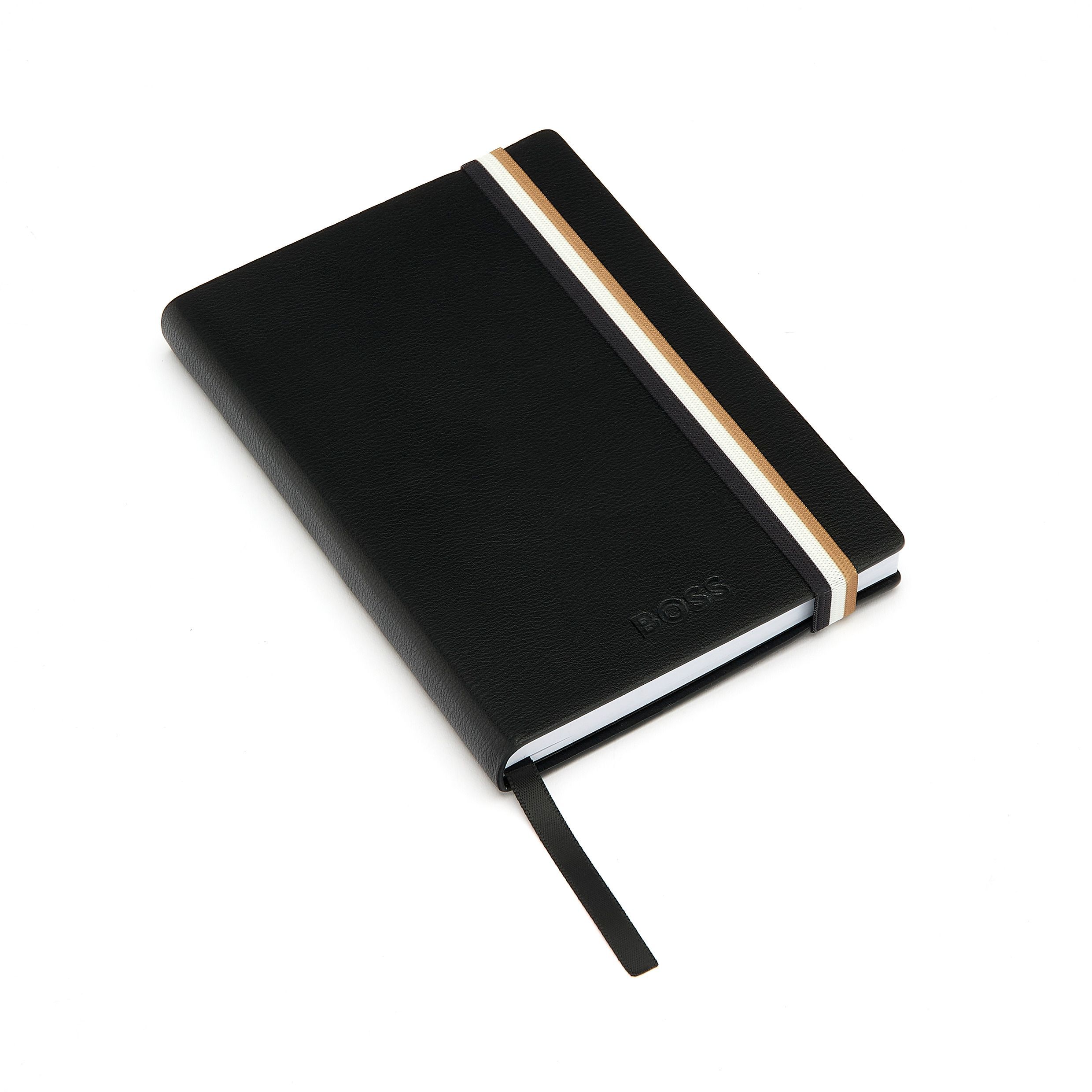 BOSS Notebook A6 Iconic Black Lined - Image 2