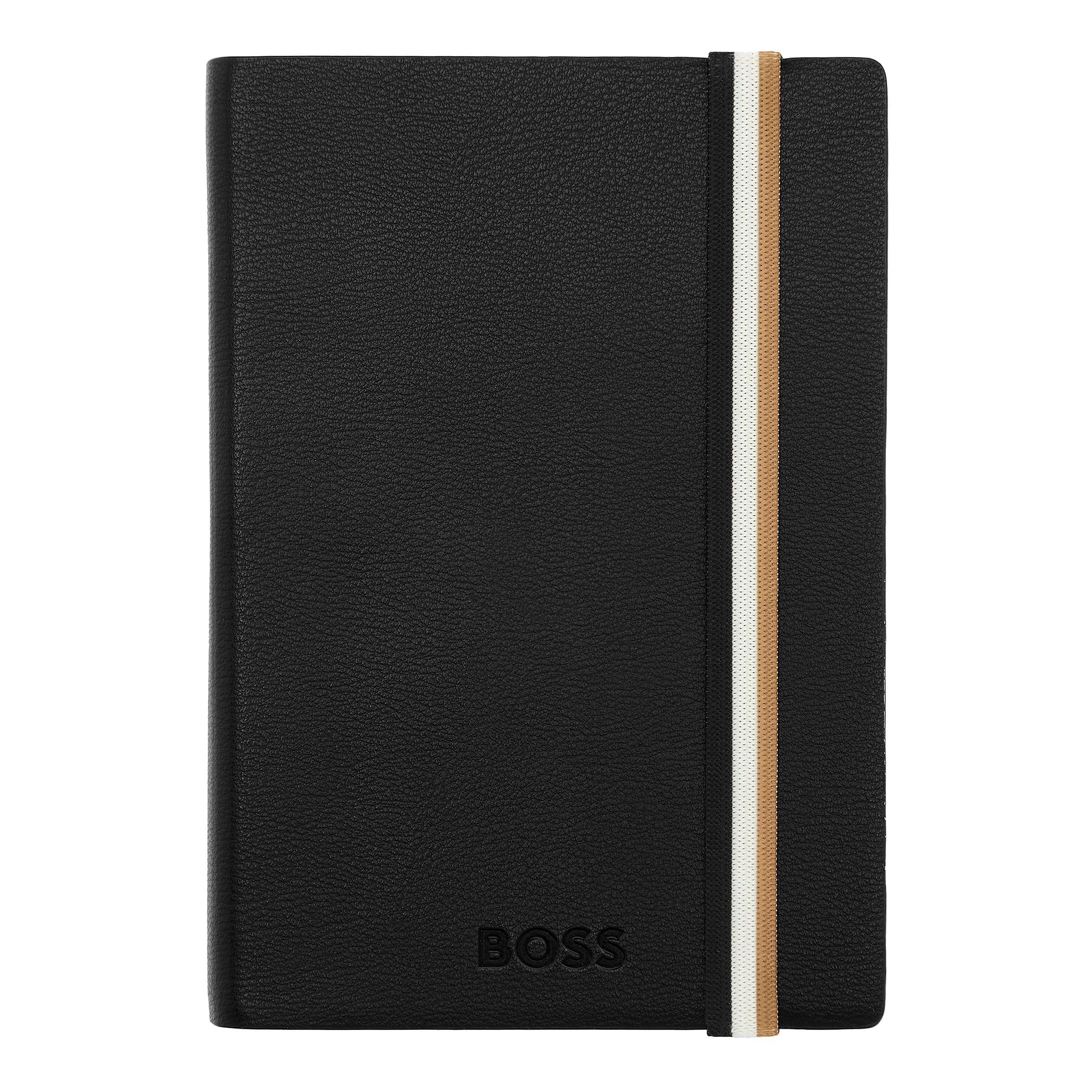 BOSS Notebook A6 Iconic Black Lined - Image 3