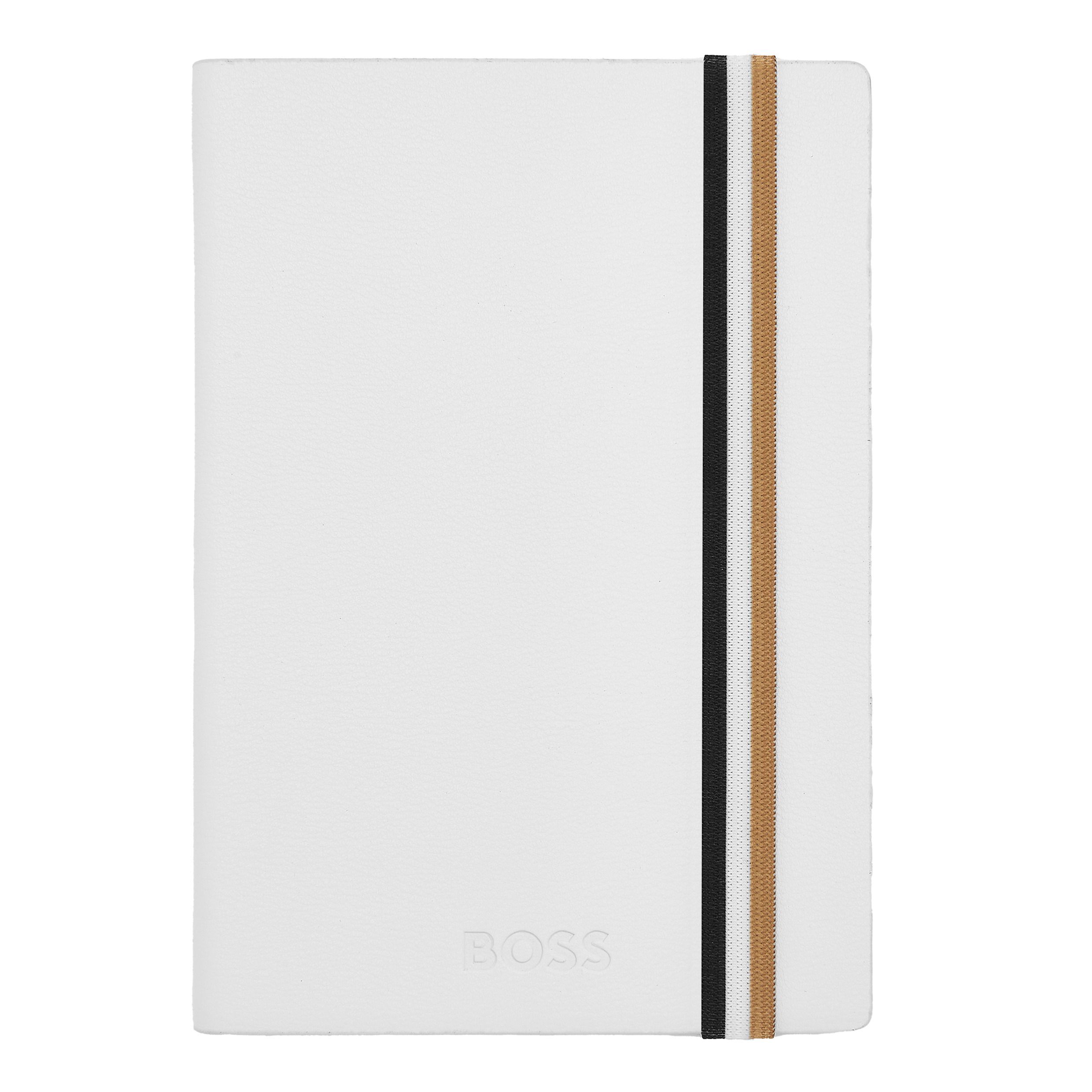 BOSS Notebook A6 Iconic White Lined - Image 2
