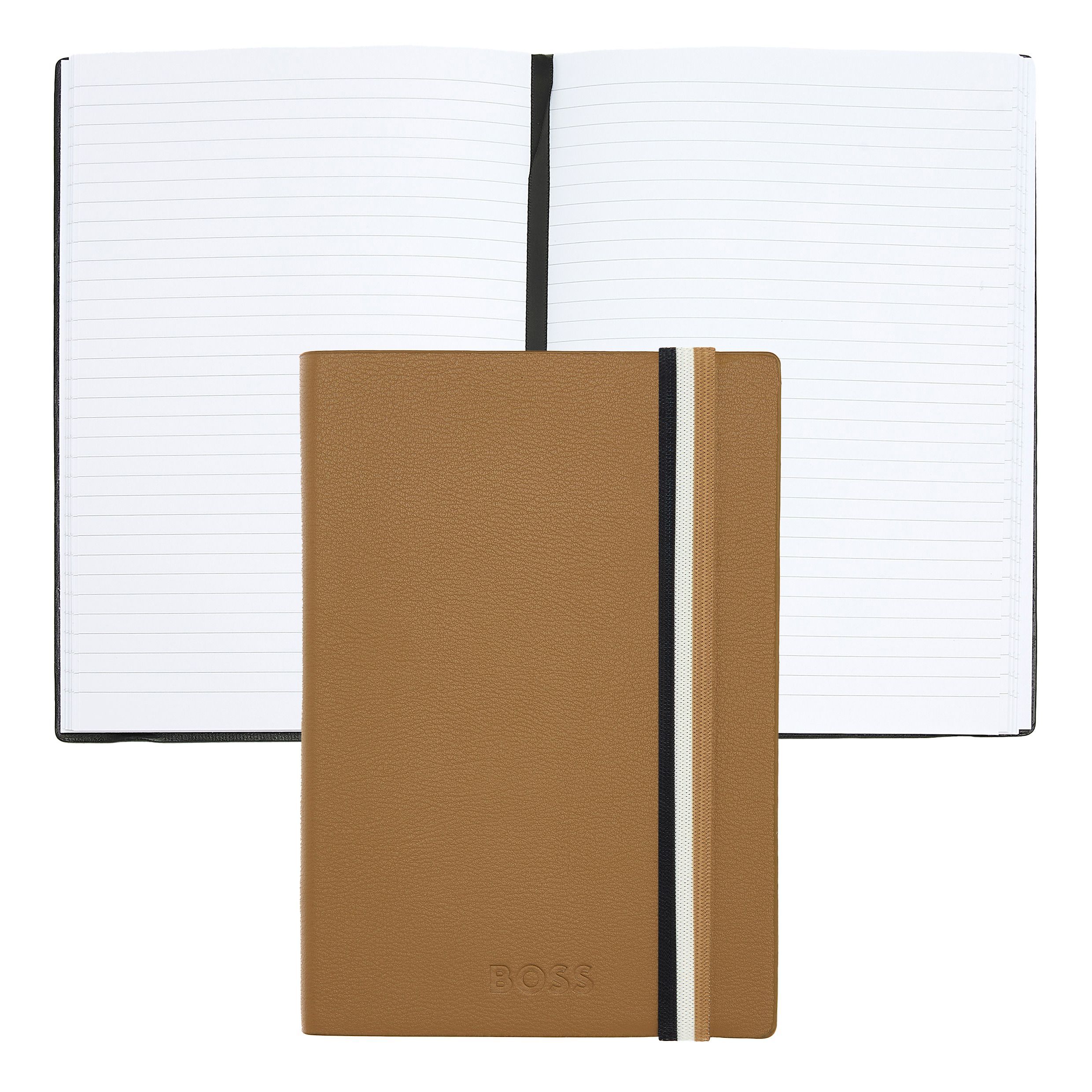 BOSS Notebook A6 Iconic Camel Lined - Image 4
