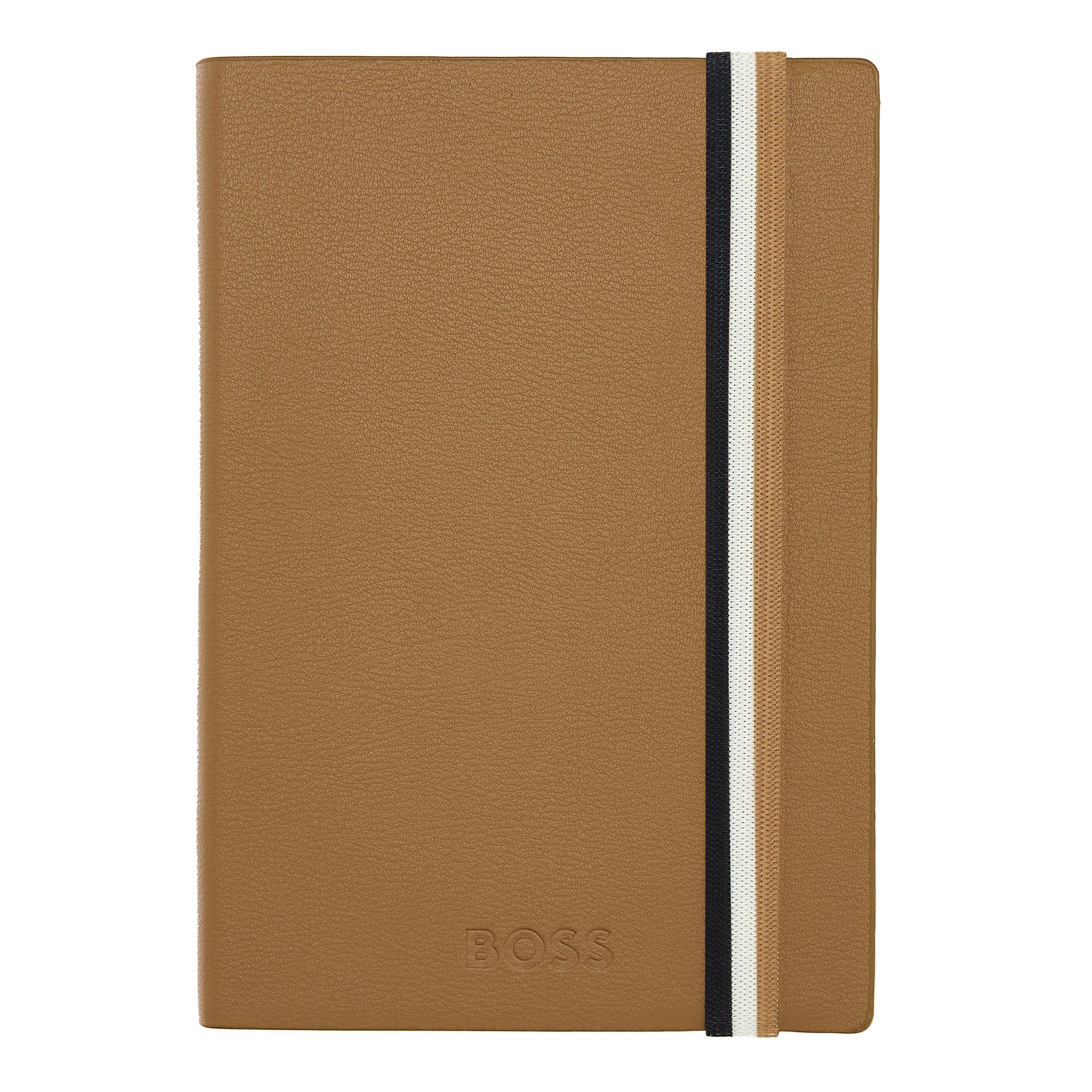 BOSS Notebook A6 Iconic Camel Lined - Image 2