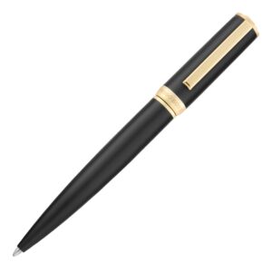 HUGO BOSS Ballpoint pen Arche Double B Black/Gold