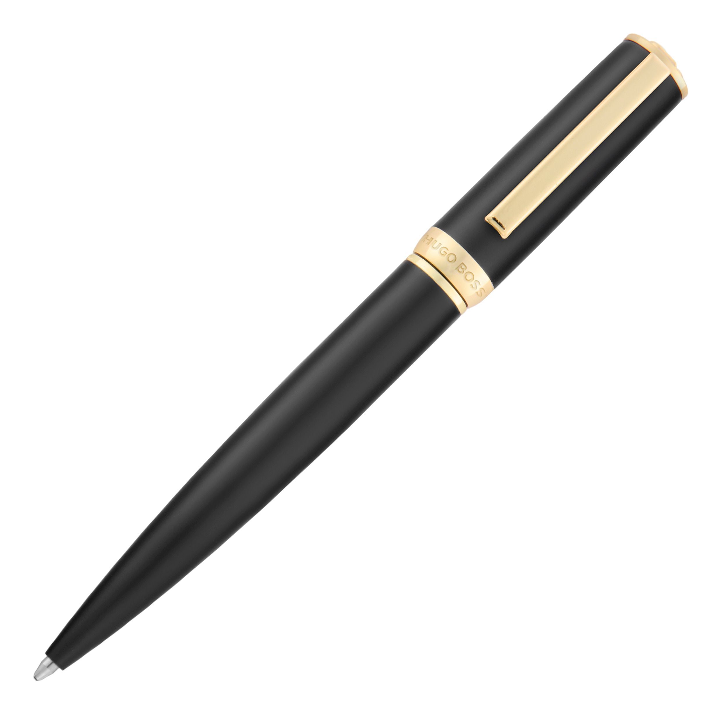 HUGO BOSS Ballpoint pen Arche Double B Black/Gold