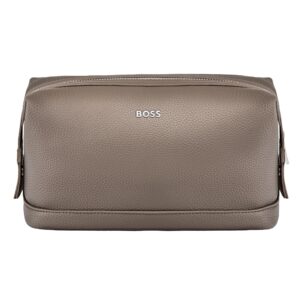 BOSS Toiletry Bag Classic Grained Taupe