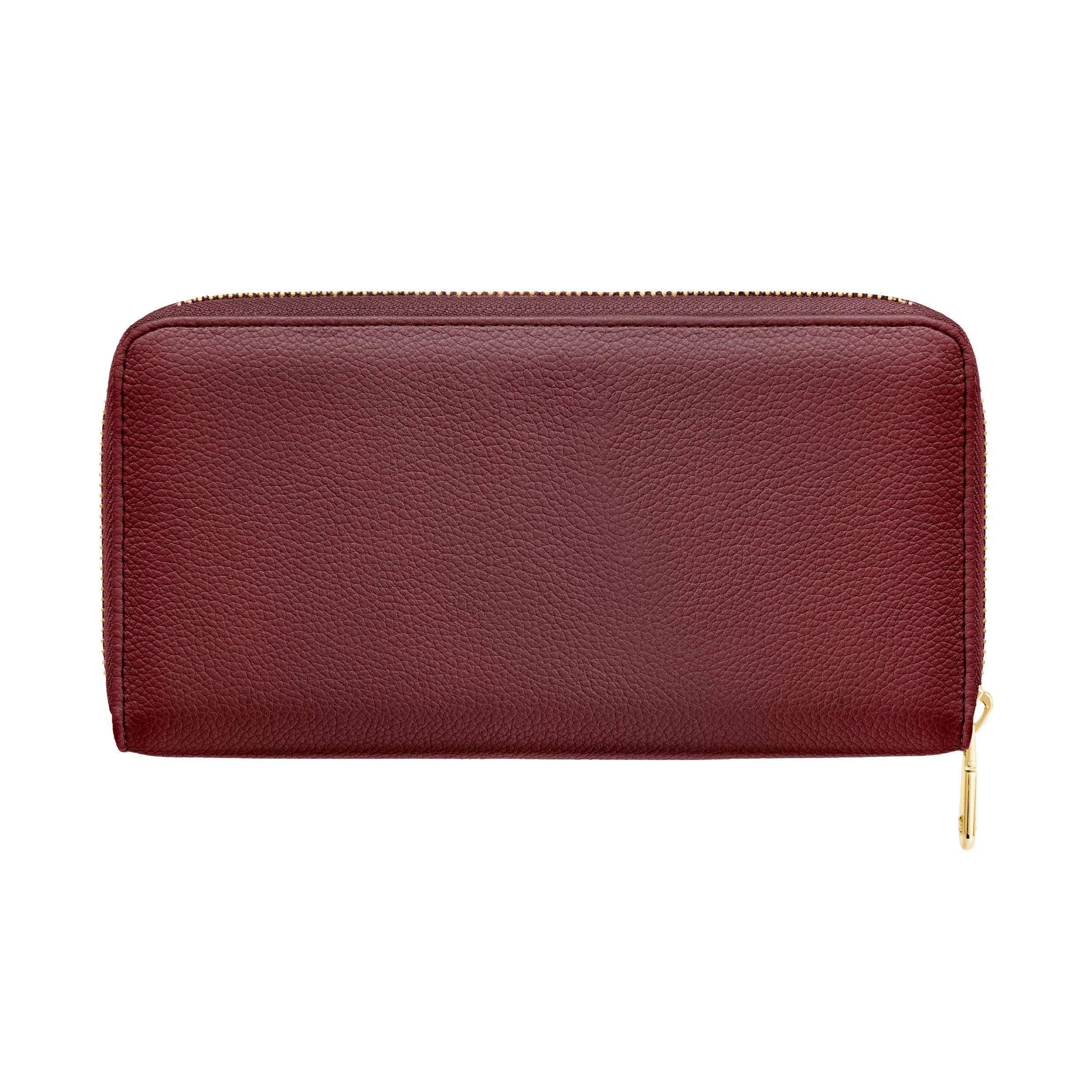 BOSS Travel Wallet Signature Lady Burgundy NEW - Image 4