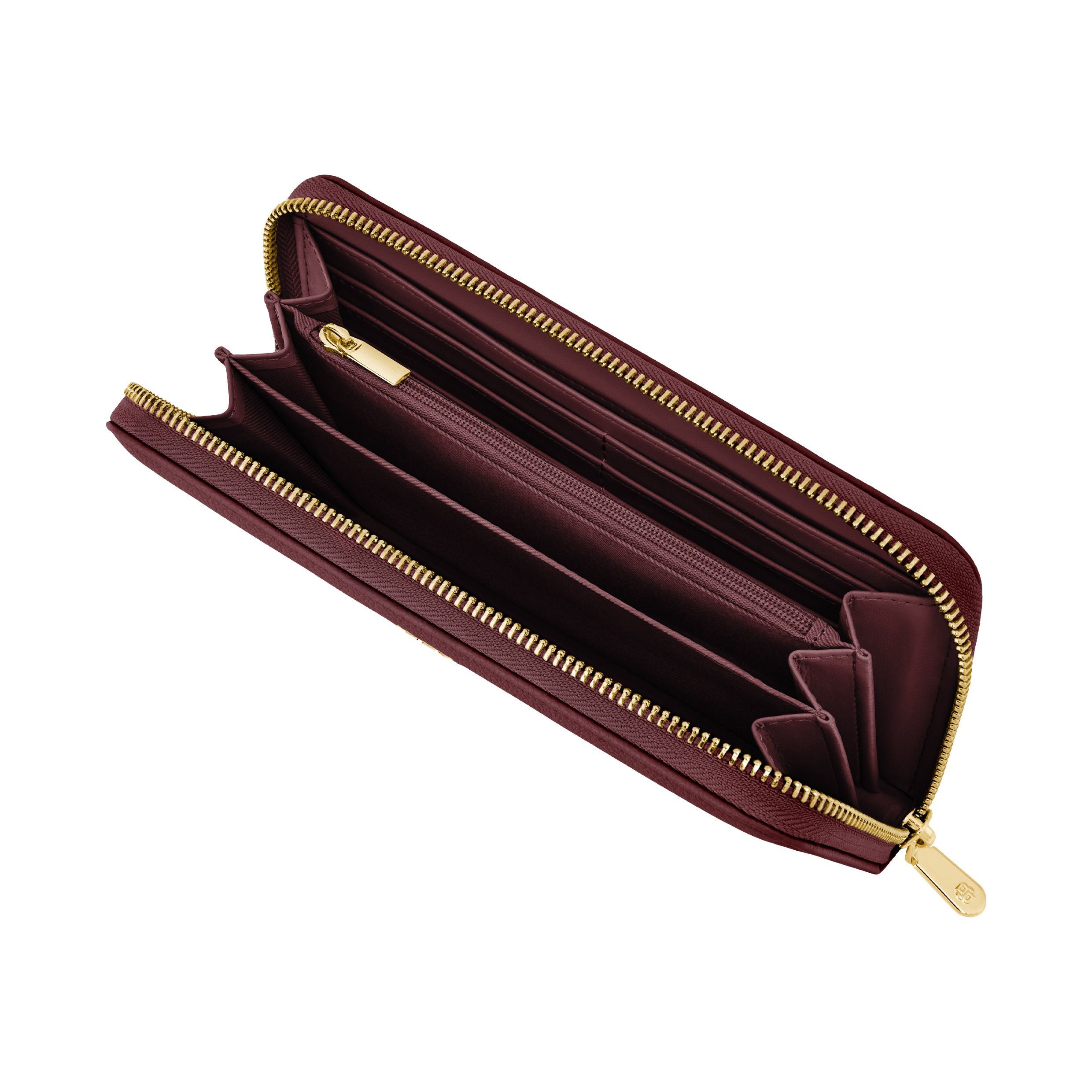 BOSS Travel Wallet Signature Lady Burgundy NEW - Image 3